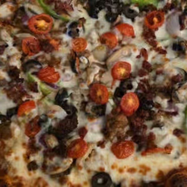 Flip Deluxe Pizza.