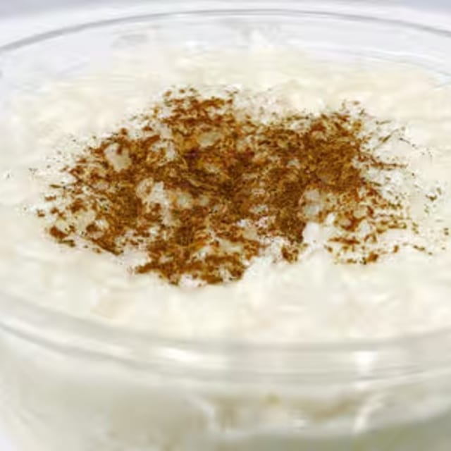 Homemade Rice Pudding.