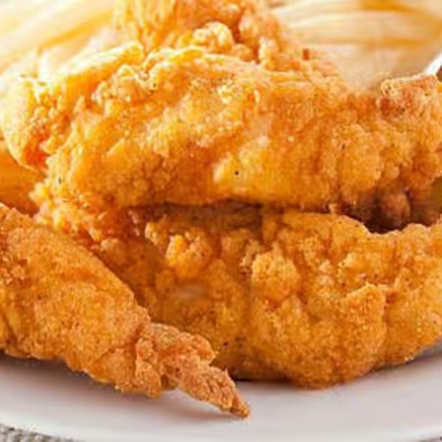 Chicken Strips Dinner.