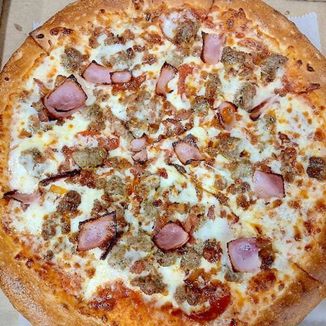Meat Lovers Pizza.