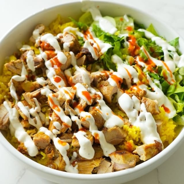 Chicken Over Rice.